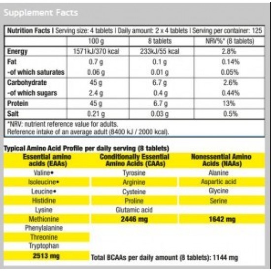 BIOTECH USA Mega Amino 3200 - 300 tab